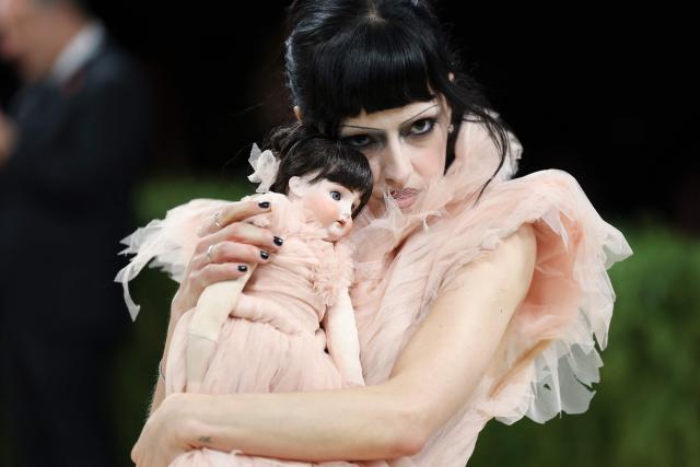 US singer-songwriter Maria Zardoya arrives for the 2026 Met Gala celebrating "Costume Art" at the Metropolitan Museum of Art, in New York, on May 4, 2026. (Photo by Angela Weiss / AFP)