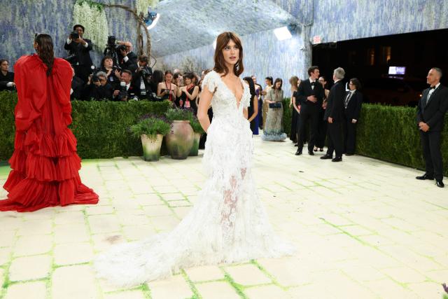 British actress Daisy Edgar Jones arrives for the 2026 Met Gala celebrating "Costume Art" at the Metropolitan Museum of Art, in New York, on May 4, 2026. (Photo by Angela Weiss / AFP)