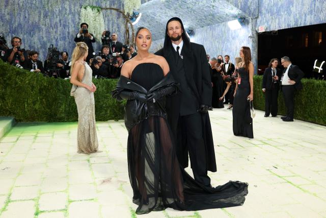 Canadian-US author and businesswoman Ayesha Curry and US Basketball player Stephen Curry arrive for the 2026 Met Gala celebrating "Costume Art" at the Metropolitan Museum of Art, in New York, on May 4, 2026. (Photo by Angela Weiss / AFP)