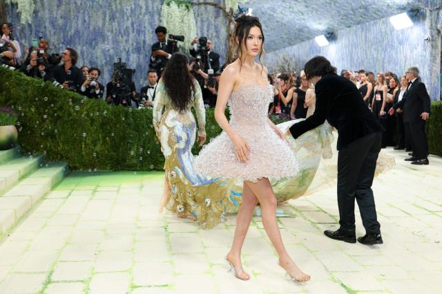 Chinese-US skier Eileen Gu arrives for the 2026 Met Gala celebrating "Costume Art" at the Metropolitan Museum of Art, in New York, on May 4, 2026. (Photo by Angela Weiss / AFP)