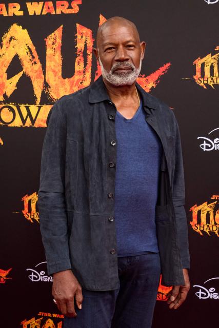 US actor Dennis Haysbert attends the "Star Wars: Maul – Shadow Lord" series finale screening event at Walt Disney Studios in Burbank, California, on May 4, 2026. (Photo by Unique Nicole / AFP)