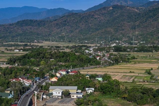 This photo shows a general view of Bangui in the northern Philippines province of Ilocos Norte on May 6, 2026. (Photo by Jam STA ROSA / AFP)