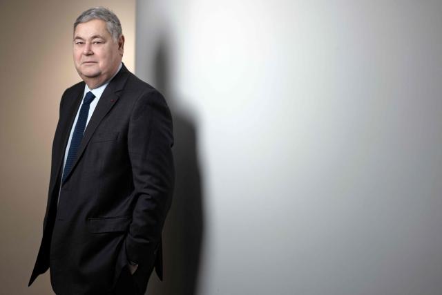 (FILES) French lawyer and President of the Foundation for the Memory of the Shoah Pierre-François Veil, poses in his office in Paris, on January 24, 2025. Lawyer Pierre-François Veil, third son of Simone Veil and president of the Foundation for the Memory of the Shoah, died at the age of 72, the institution announced in a statement on May 6, 2026. (Photo by JOEL SAGET / AFP)