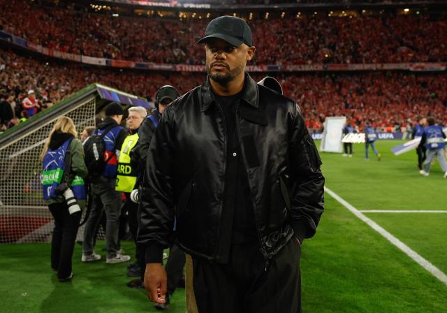 Bayern Munich's Belgian head coach Vincent Kompany arrives for the UEFA Champions League second-leg, semi-final football match between FC Bayern Munich and Paris Saint-Germain (PSG) in Munich, southern Germany on May 6, 2026. (Photo by Odd ANDERSEN / AFP)