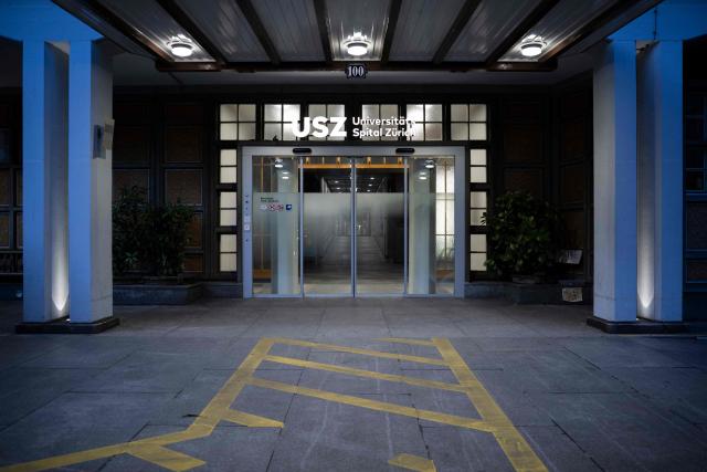 This photograph shows a view of the University Hospital Zurich (USZ) where a former passenger of a cruise ship stricken by a deadly hantavirus outbreak is being treated, in Zurich on May 6, 2026. The Dutch-flagged cruise ship MV Hondius has been at the centre of an international health scare since last weekend, when the UN's health agency was informed that three passengers had died and the suspected cause was hantavirus. The rare disease is usually spread from infected rodents, typically through urine, droppings and saliva. (Photo by ENNIO LEANZA / AFP)
