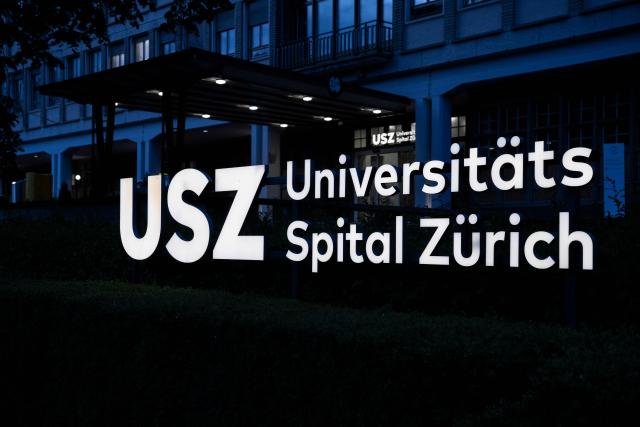 This photograph shows a view of the University Hospital Zurich (USZ) where a former passenger of a cruise ship stricken by a deadly hantavirus outbreak is being treated, in Zurich on May 6, 2026. The Dutch-flagged cruise ship MV Hondius has been at the centre of an international health scare since last weekend, when the UN's health agency was informed that three passengers had died and the suspected cause was hantavirus. The rare disease is usually spread from infected rodents, typically through urine, droppings and saliva. (Photo by ENNIO LEANZA / AFP)