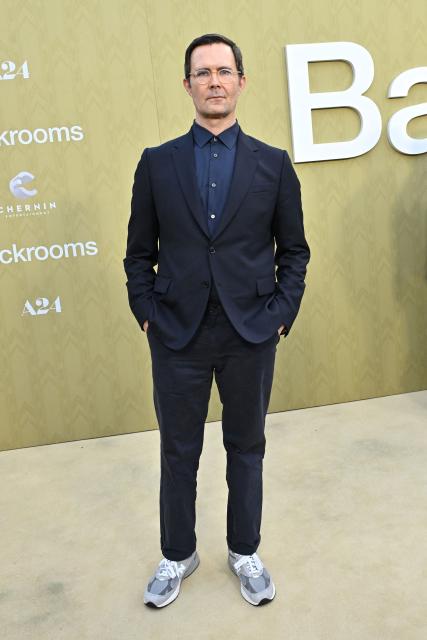 US producer Osgood Perkins attends the LA special screening of "Backrooms" at the Aero Theatre in Santa Monica, California on May 7, 2026. (Photo by LISA O'CONNOR / AFP)