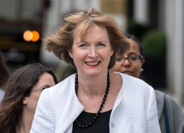 (FILES) British Opposition Labour Party MP Harriet Harman arrives to attend a press conference hosted by Labour Party MP Angela Eagle in London on July 11, 2016, as Eagle launches her bid for the leadership of the main opposition Labour Party. British Prime Minister Keir Starmer promised on May 9, 2026, he would "listen to voters" after his Labour party received a historic drubbing in local and regional elections. Starmer announce on May 9 he had appointed Harriet Harman as the Prime Minister's Adviser on Women and Girls. (Photo by CHRIS J RATCLIFFE / AFP)