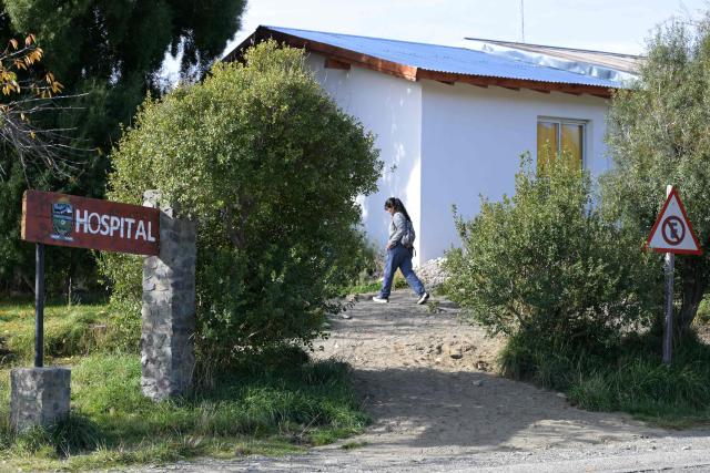 View of Epuyen Hospital, in Chubut province, Argentina, on May 9, 2026, where a hantavirus outbreak that killed 11 people took place in 2018-2019. (Photo by JUAN MABROMATA / AFP)
