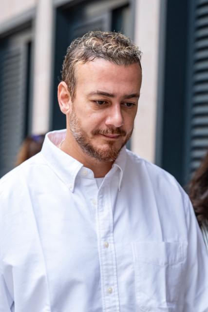 Moroccan singer Saad Lamjarred arrives to The Court of Assize to appear on charges of raping a bartender in 2018 near Saint-Tropez, in Draguignan on May 11, 2026. Lamjarred, 41, very popular in Morocco and throughout the Arab world, has already been implicated in several cases of rape or sexual assault. The verdict is expected on May 15, 2026. (Photo by MIGUEL MEDINA / AFP)
