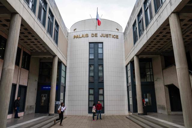 This photograph shows a view of The Court of Assize in Draguignan on May 11, 2026. (Photo by MIGUEL MEDINA / AFP)