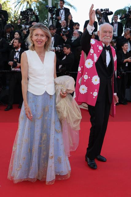 President of the surveillance committee of Gaumont and vice-president of the surveillance council of Arte France Nicolas Seydoux arrives for the Opening Ceremony and the screening of the film "La Venus electrique" (The Electric Kiss) at the 79th edition of the Cannes Film Festival in Cannes, southern France, on May 12, 2026. (Photo by Valery HACHE / AFP)