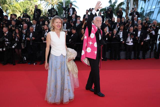 President of the surveillance committee of Gaumont and vice-president of the surveillance council of Arte France Nicolas Seydoux arrives for the Opening Ceremony and the screening of the film "La Venus electrique" (The Electric Kiss) at the 79th edition of the Cannes Film Festival in Cannes, southern France, on May 12, 2026. (Photo by Valery HACHE / AFP)