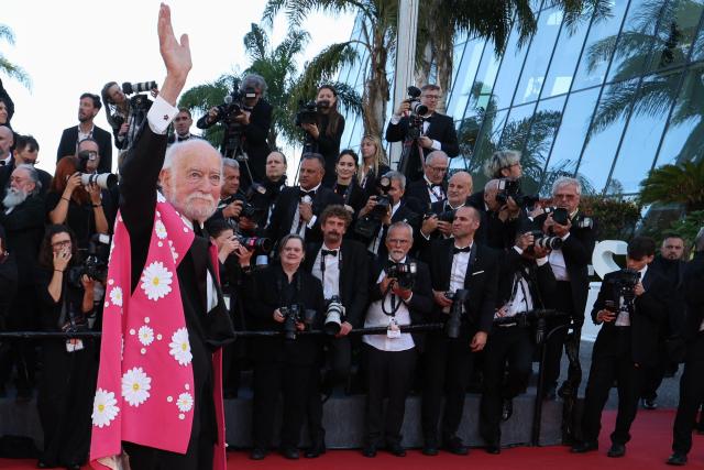 President of the surveillance committee of Gaumont and vice-president of the surveillance council of Arte France Nicolas Seydoux arrives for the Opening Ceremony and the screening of the film "La Venus electrique" (The Electric Kiss) at the 79th edition of the Cannes Film Festival in Cannes, southern France, on May 12, 2026. (Photo by Valery HACHE / AFP)
