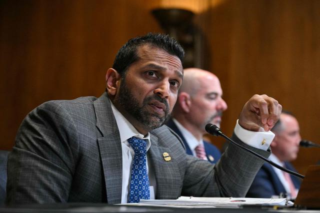 FBI Director Kash Patel testifies during a Senate Committee on Appropriations, Subcommittee on Commerce, Justice, Science and Related Agencies hearing to examine the 2027 budget for law enforcement agencies on Capitol Hill in Washington, DC, on May 12, 2026. (Photo by Jim WATSON / AFP)