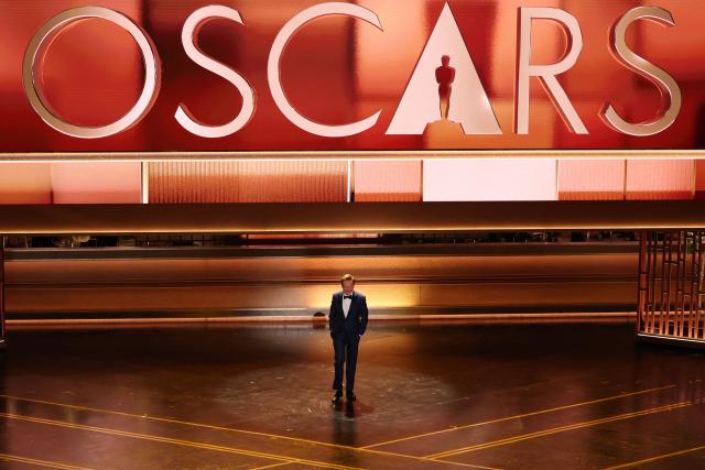 (FILES) US comedian and host Conan O'Brien speaks onstage during the 98th Annual Academy Awards at the Dolby Theatre in Hollywood, California on March 15, 2026. Comedian Conan O'Brien will return for the third straight time to host the Oscars in 2027, organizers announced on May 12, 2026. O'Brien, 63, will preside over the 99th edition of American cinema's most prestigious gala, which will be held on March 14 in the heart of Hollywood. (Photo by Patrick T. Fallon / AFP)