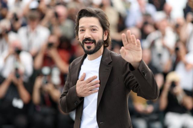 Mexican actor Diego Luna poses during a photocall of the film "Ceniza en la Boca" at the 79th edition of the Cannes Film Festival in Cannes, southern France on May 13, 2026. (Photo by Sameer AL-DOUMY / AFP)
