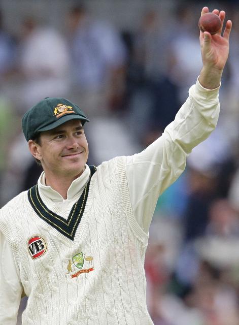(FILES) Marcus North of Australia (R) holds the ball aloft after taking six wickets against Pakistan during the fourth day of the first MCC Spirit of Cricket Test match at Lord's cricket ground in London, on July 16, 2010. The England and Wales Cricket Board announced that former Australia batsman Marcus North would be their new national selector. North joins the ECB from county side Durham, where he has been the director of cricket since October 2018. (Photo by IAN KINGTON / AFP)
