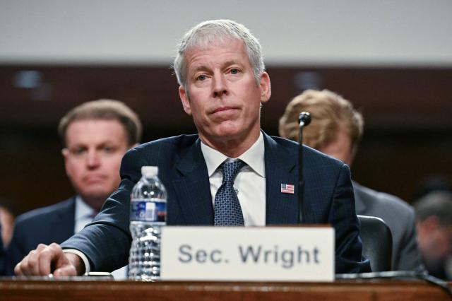 US Secretary of Energy Chris Wright prepares to testify before a Senate Committee on Armed Services hearing to examine the 2027 budget for the Department of Energy and National Nuclear Security Administration on Capitol Hill in Washington, DC, on May 13, 2026. (Photo by Jim WATSON / AFP)