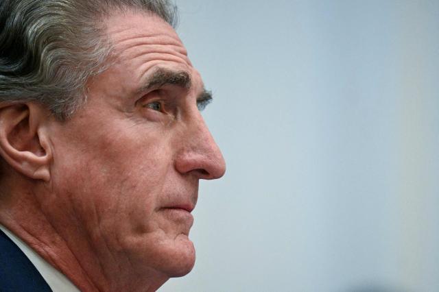 US Interior Secretary Doug Burgum testifies during a House Committee on Natural Resources hearing to examine the 2027 budget for the Department of the Interior on Capitol Hill in Washington, DC, on May 13, 2026. (Photo by Jim WATSON / AFP)