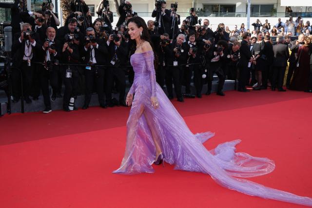 Member of the jury US actress and producer Demi Moore arrives for the screening of the film "La Vie d'une femme" (A Woman's Life) at the 79th edition of the Cannes Film Festival in Cannes, southern France on May 13, 2026. (Photo by Valery HACHE / AFP)
