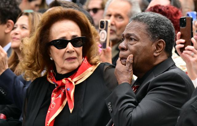 Brazilian percussionist Paulinho da Costa attends his Walk of Fame star ceremony in Hollywood, California on May 13, 2026. (Photo by Frederic J. Brown / AFP)