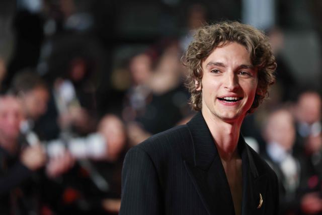 French actor Vassili Schneider arrives for the screening of the film "L'Age d'or" (The Golden Age) at the 79th edition of the Cannes Film Festival in Cannes, southern France on May 13, 2026. (Photo by Thibaud MORITZ / AFP)