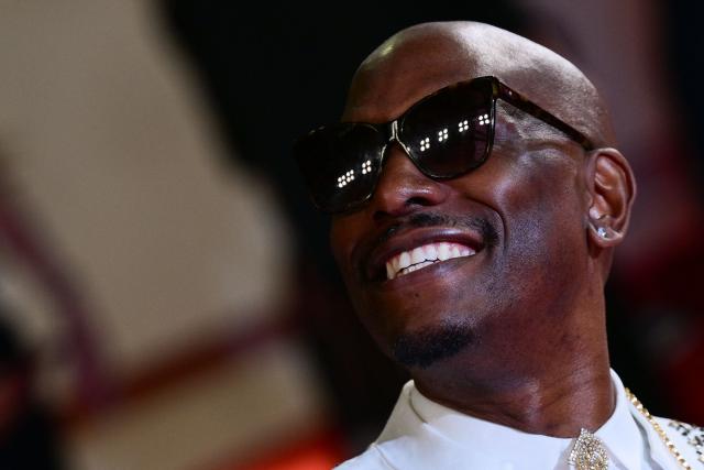 US actor Tyrese Gibson arrives for the screening of the film "The Fast and the Furious" at the 79th edition of the Cannes Film Festival in Cannes, southern France on May 13, 2026. (Photo by Olivier CHASSIGNOLE / AFP)
