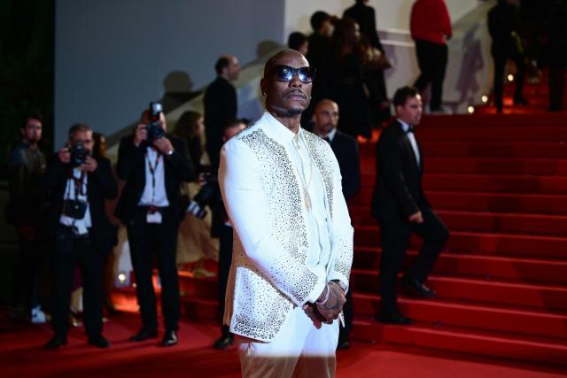US actor Tyrese Gibson arrives for the screening of the film "The Fast and the Furious" at the 79th edition of the Cannes Film Festival in Cannes, southern France on May 13, 2026. (Photo by Olivier CHASSIGNOLE / AFP)