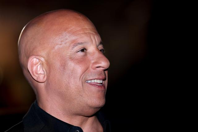 US actor Vin Diesel arrives for the screening of the film "The Fast and the Furious" at the 79th edition of the Cannes Film Festival in Cannes, southern France on May 13, 2026. (Photo by Sameer AL-DOUMY / AFP)