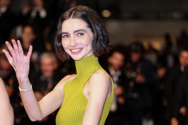 US model and actress Meadow Rain Walker arrives for the screening of the film "The Fast and the Furious" at the 79th edition of the Cannes Film Festival in Cannes, southern France on May 13, 2026. (Photo by Sameer AL-DOUMY / AFP)
