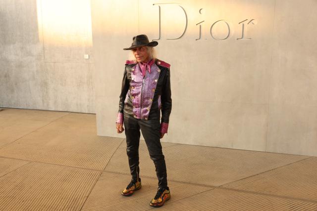 US businessman James Goldstein attends the Dior 2027 Cruise collection fashion show at the Los Angeles County Museum of Art (LACMA) in Los Angeles on May 13, 2026. (Photo by Patrick T. Fallon / AFP)