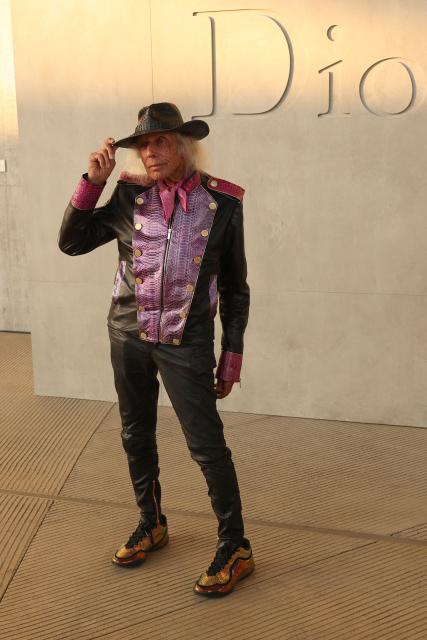US businessman James Goldstein attends the Dior 2027 Cruise collection fashion show at the Los Angeles County Museum of Art (LACMA) in Los Angeles on May 13, 2026. (Photo by Patrick T. Fallon / AFP)
