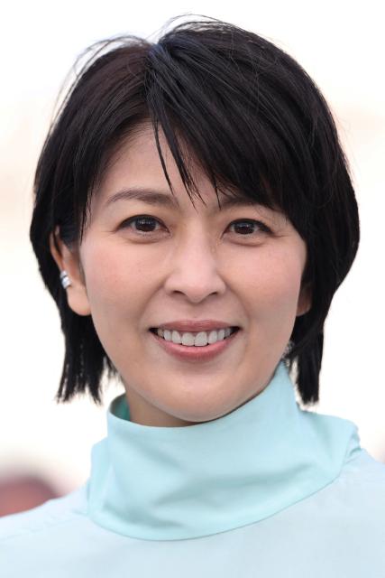 Japanese actress Takako Matsu poses during a photocall of the film "Nagi Notes" at the 79th edition of the Cannes Film Festival in Cannes, southern France on May 14, 2026. (Photo by Sameer AL-DOUMY / AFP)
