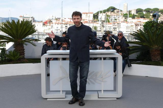 French actor Antoine Reinartz poses during a photocall of the film "L'Abandon" at the 79th edition of the Cannes Film Festival in Cannes, southern France on May 14, 2026. (Photo by Sameer AL-DOUMY / AFP)