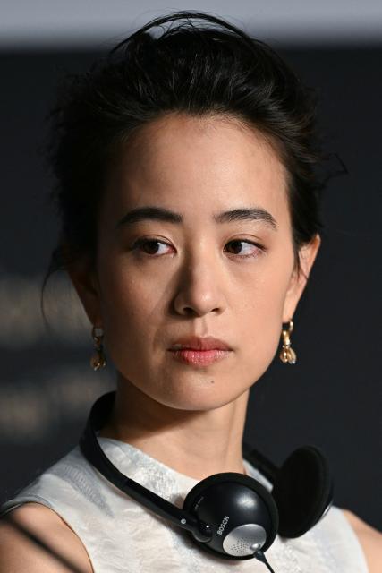 Japanese actress Shizuka Ishibashi attends a press conference for the film "Nagi Notes" at the 79th edition of the Cannes Film Festival in Cannes, southern France on May 14, 2026. (Photo by Blanca CRUZ / AFP)
