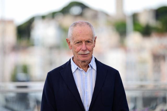 Italian actor Erri De Luca poses during a photocall of the film "La Vie d'une femme" (A Woman's Life) at the 79th edition of the Cannes Film Festival in Cannes, southern France on May 14, 2026. (Photo by Olivier CHASSIGNOLE / AFP)