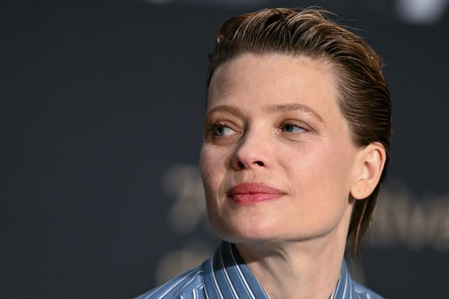 French actress Melanie Thierry attends a press conference for the film "La Vie d'une femme" (A Woman's Life) at the 79th edition of the Cannes Film Festival in Cannes, southern France on May 14, 2026. (Photo by Blanca CRUZ / AFP)