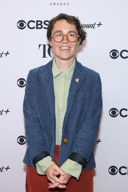 US composer Caroline Shaw arrives for the 79th Annual Tony Awards "Meet the Nominees" event in New York City on May 14, 2026. (Photo by ANGELA WEISS / AFP)