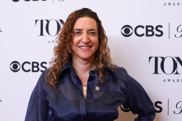 US theater producer Eva Price arrives for the 79th Annual Tony Awards "Meet the Nominees" event in New York City on May 14, 2026. (Photo by ANGELA WEISS / AFP)
