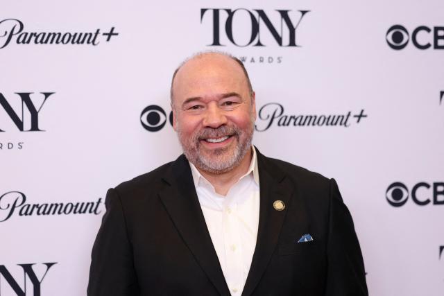 US actor/singer Danny Burstein arrives for the 79th Annual Tony Awards "Meet the Nominees" event in New York City on May 14, 2026. (Photo by ANGELA WEISS / AFP)