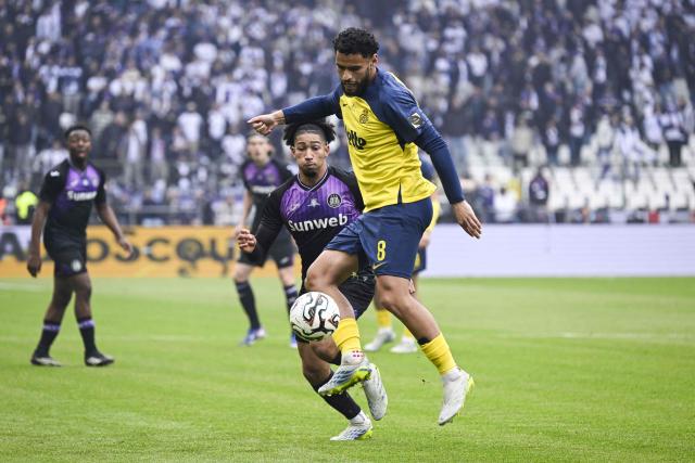 Royale Union Saint-Gilloise's Algerian midfielder #08 Adem Zorgane controls the ball  during the Belgian "Croky Cup" football final match between Royale Union Saint-Gilloise and RSC Anderlecht in Brussels on May 14, 2026. (Photo by Tom Goyvaerts / BELGA / AFP) / Belgium OUT