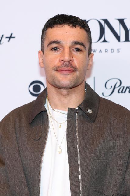 US actor Christopher Abbott arrives for the 79th Annual Tony Awards "Meet the Nominees" event in New York City on May 14, 2026. (Photo by ANGELA WEISS / AFP)