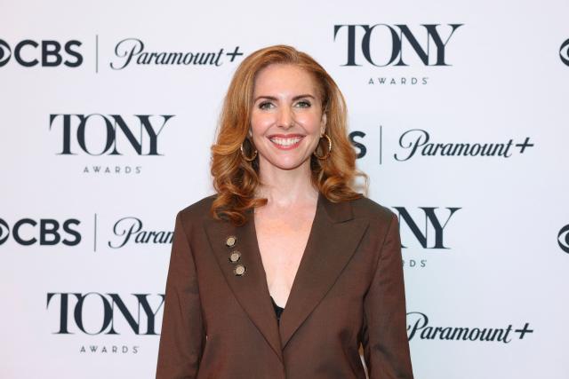 US actress and singer Marla Mindelle arrives for the 79th Annual Tony Awards "Meet the Nominees" event in New York City on May 14, 2026. (Photo by ANGELA WEISS / AFP)