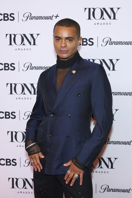 English actor Layton Williams arrives for the 79th Annual Tony Awards "Meet the Nominees" event in New York City on May 14, 2026. (Photo by ANGELA WEISS / AFP)