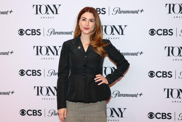 US actress Aya Cash arrives for the 79th Annual Tony Awards "Meet the Nominees" event in New York City on May 14, 2026. (Photo by ANGELA WEISS / AFP)