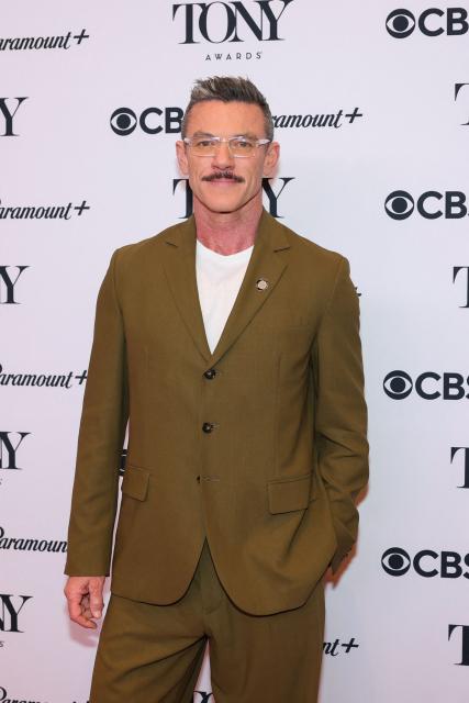 US actor and singer Luke Evans arrives for the 79th Annual Tony Awards "Meet the Nominees" event in New York City on May 14, 2026. (Photo by ANGELA WEISS / AFP)
