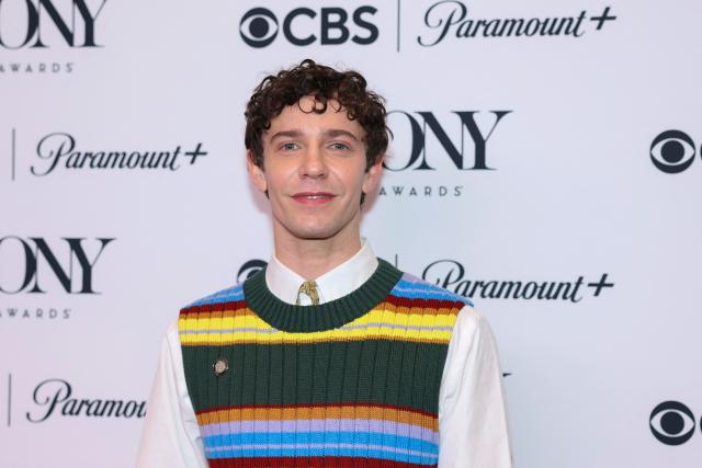 US actor and singer Ben Levi Ross arrives for the 79th Annual Tony Awards "Meet the Nominees" event in New York City on May 14, 2026. (Photo by ANGELA WEISS / AFP)