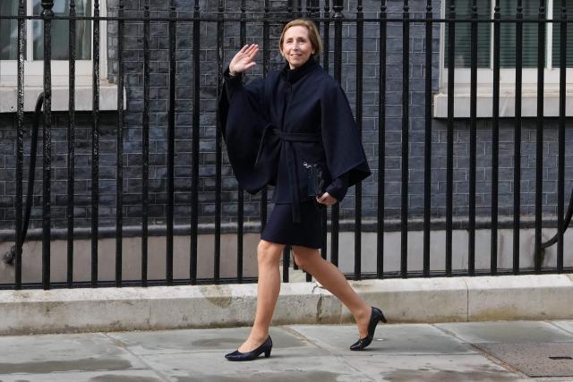 Marjolijne Drooglever-Fortuyn, wife of Luxembourg's Prime Minister arrives at 10 Downing Street in central London on May 14, 2026 to attend a the Summit of First Ladies and Gentlemen Global Platform, as part of the UK and Ukraine's 100 Year Partnership. (Photo by CARLOS JASSO / AFP)