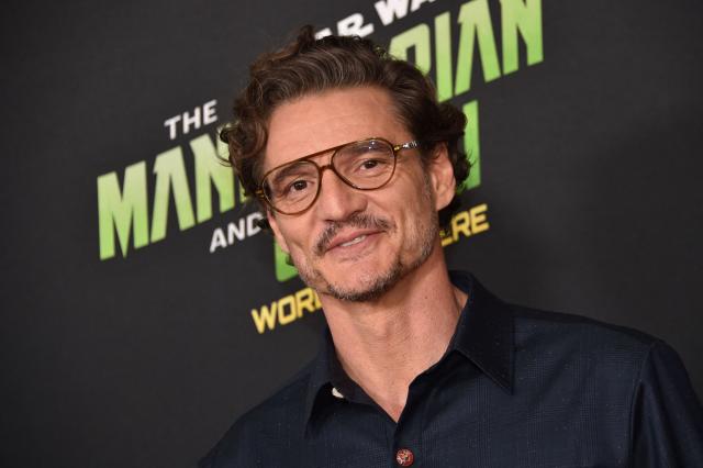 Chilean-US actor Pedro Pascal attends the world premiere of "Star Wars: The Mandalorian and Grogu" at the TCL Chinese Theatre in Los Angeles on May 14, 2026. (Photo by Chris Delmas / AFP)